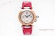 Super clone Pasha De Cartier Quartz 30 Ladies Watch 2-Tone Rose Gold Red Leather Strap W2PA0007 (4)_th.jpg